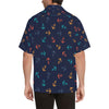 Anchor Pattern Print Design 05 Men's Hawaiian Shirt