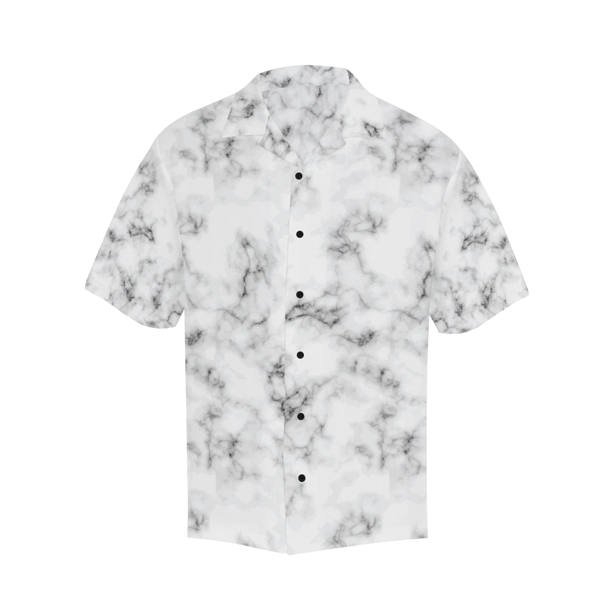 Marble Pattern Print Design 01 Men's Hawaiian Shirt