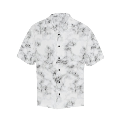 Marble Pattern Print Design 01 Men's Hawaiian Shirt