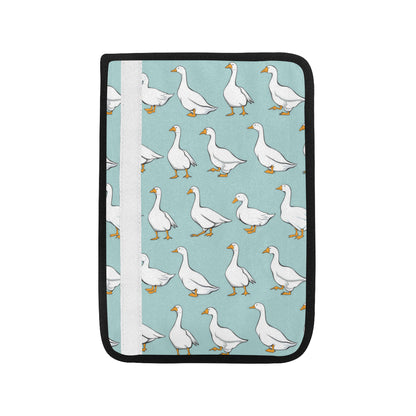 Goose Pattern Print Design 02 Car Seat Belt Cover