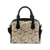 Butterfly Pattern Print Design 04 Shoulder Handbag