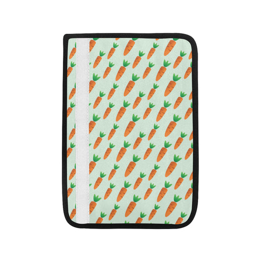 Carrot Pattern Print Design 05 Car Seat Belt Cover