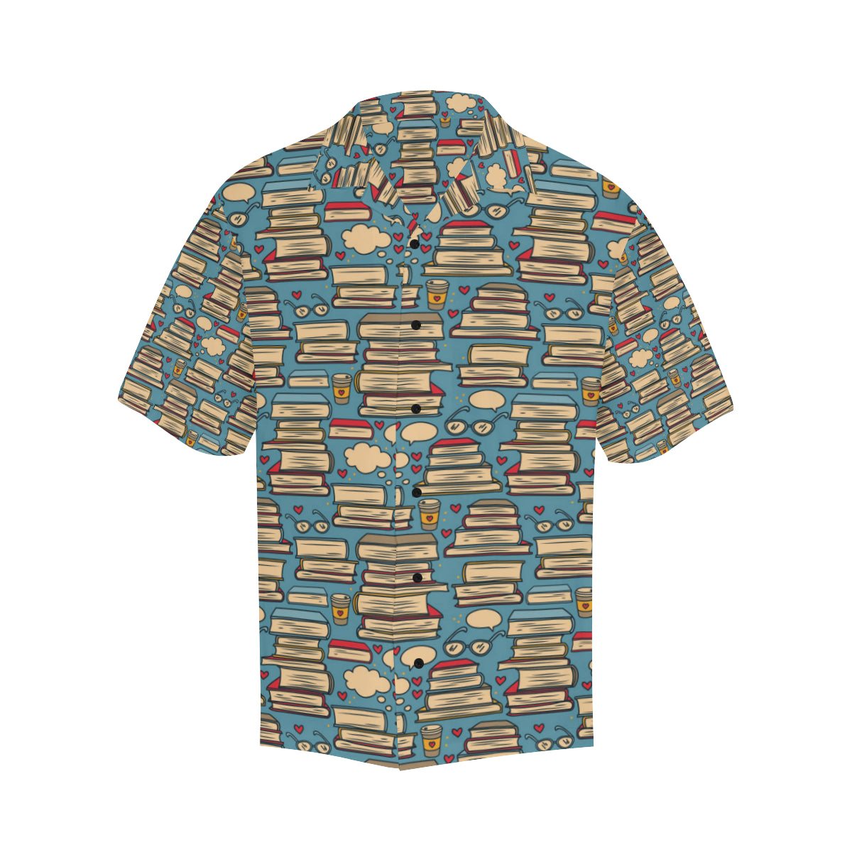 Book Pattern Print Design 03 Men's Hawaiian Shirt