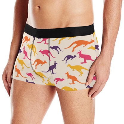 Kangaroos Pattern Print Design 01 Men's Boxer Briefs