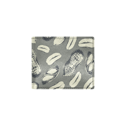 Peanut Pattern Print Design A01 Men's ID Card Wallet