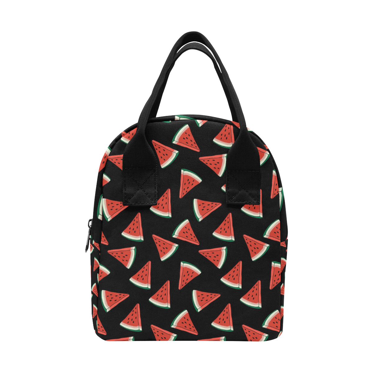 Watermelon Pattern Print Design WM01 Insulated Lunch Bag