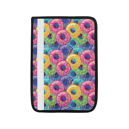 Donut Pattern Print Design DN010 Car Seat Belt Cover