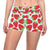 Strawberry Pattern Print Design SB01 Yoga Shorts