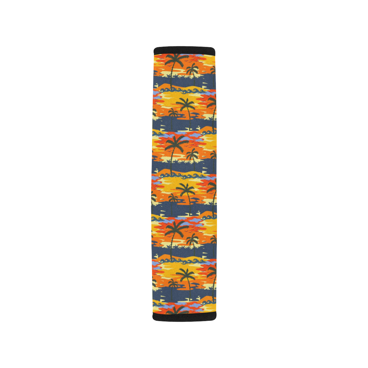 Palm Tree Pattern Print Design PT010 Car Seat Belt Cover