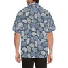 Oyster Pattern Print Design 02 Men's Hawaiian Shirt