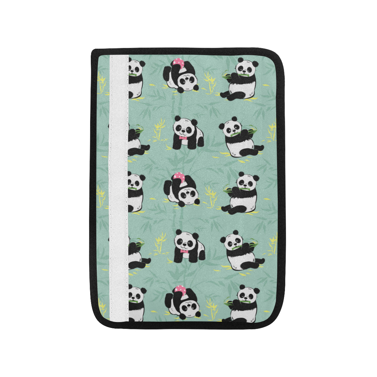 Panda Pattern Print Design A05 Car Seat Belt Cover