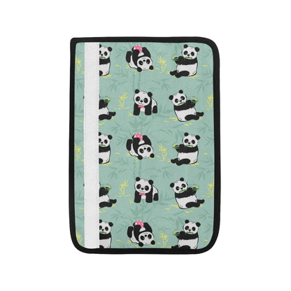 Panda Pattern Print Design A05 Car Seat Belt Cover
