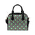 Alien Pattern Print Design 02 Shoulder Handbag
