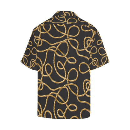 Rope Pattern Print Design A04 Men's Hawaiian Shirt