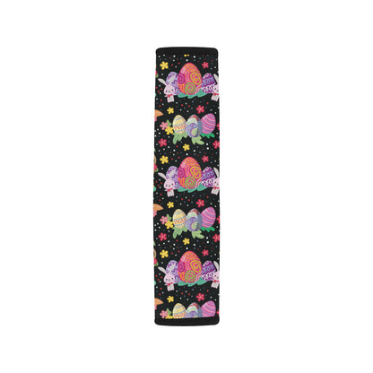 Easter Eggs Pattern Print Design RB06 Car Seat Belt Cover