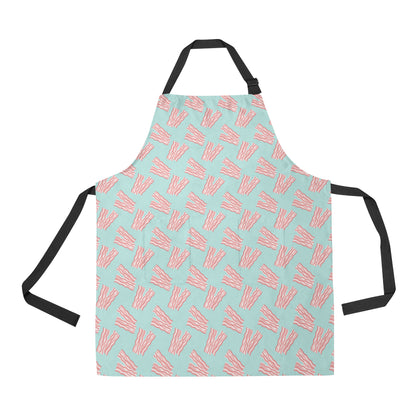 Bacon Pattern Print Design 04 Apron with Pocket