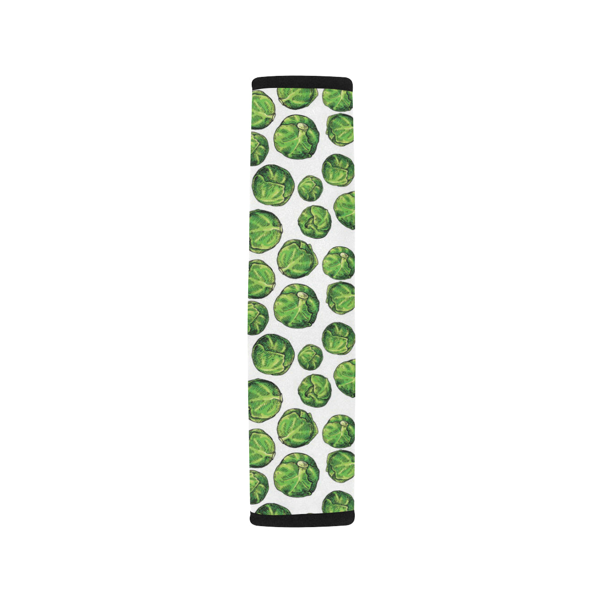 Brussels Sprouts Pattern Print Design 02 Car Seat Belt Cover