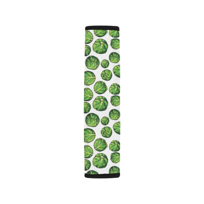 Brussels Sprouts Pattern Print Design 02 Car Seat Belt Cover
