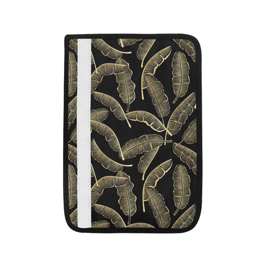 Banana Leaf Pattern Print Design BL07 Car Seat Belt Cover