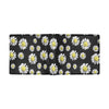 Daisy Pattern Print Design DS01 Men's ID Card Wallet