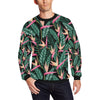 Bird Of Paradise Pattern Print Design BOP03 Men Long Sleeve Sweatshirt