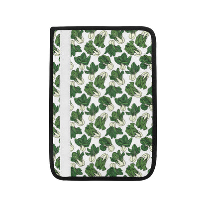 Bok Choy Pattern Print Design 02 Car Seat Belt Cover
