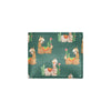 Llama Cactus Pattern Print Design 07 Men's ID Card Wallet