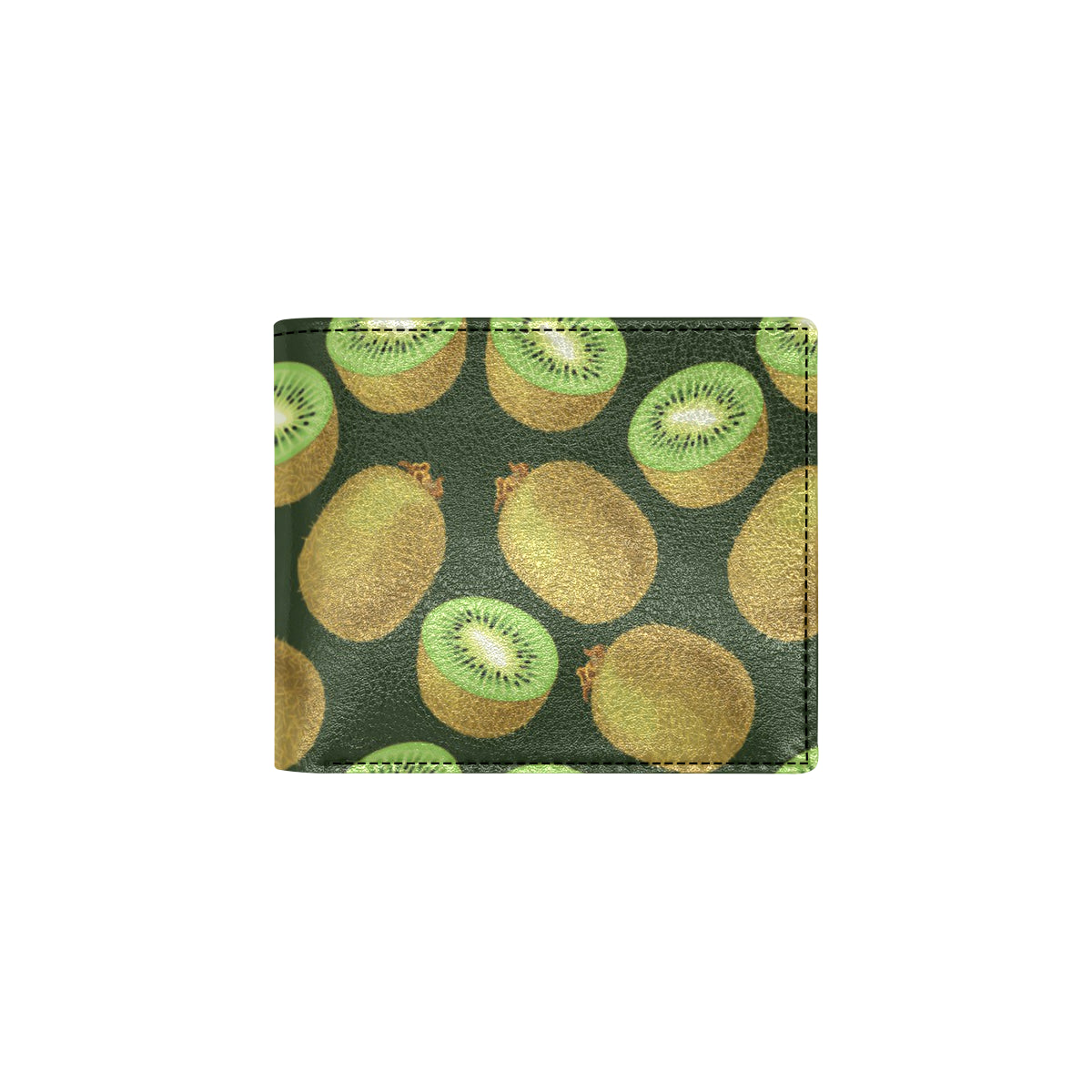 Kiwi Pattern Print Design KW04 Men's ID Card Wallet