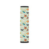 Chicken Pattern Print Design 07 Car Seat Belt Cover