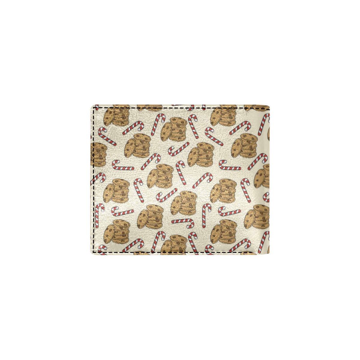 Cookie Pattern Print Design 04 Men's ID Card Wallet