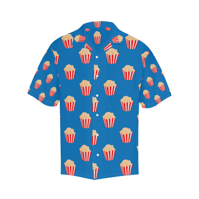 Popcorn Pattern Print Design A04 Men's Hawaiian Shirt