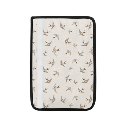 Swallow Bird Pattern Print Design 01 Car Seat Belt Cover