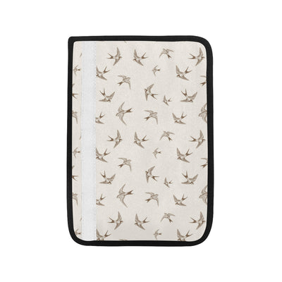 Swallow Bird Pattern Print Design 01 Car Seat Belt Cover