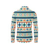 Aztec Pattern Print Design 02 Men's Long Sleeve Shirt