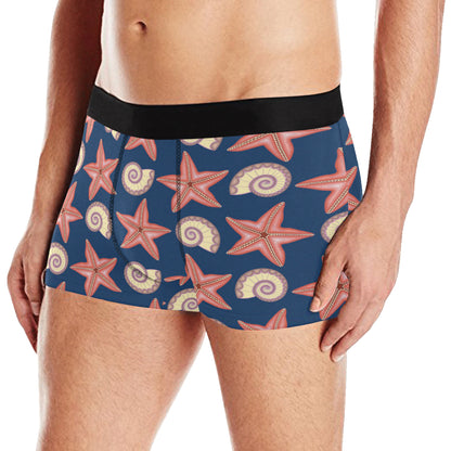 Starfish Pattern Print Design 03 Men's Boxer Briefs