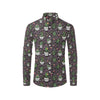 Cactus Pattern Print Design 03 Men's Long Sleeve Shirt