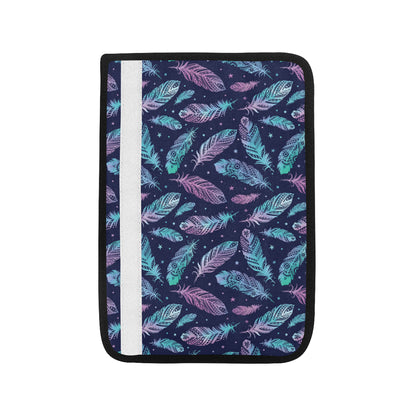 Feather Aztec Design Print Car Seat Belt Cover
