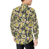 Daisy Vintage Print Pattern Men's Long Sleeve Shirt