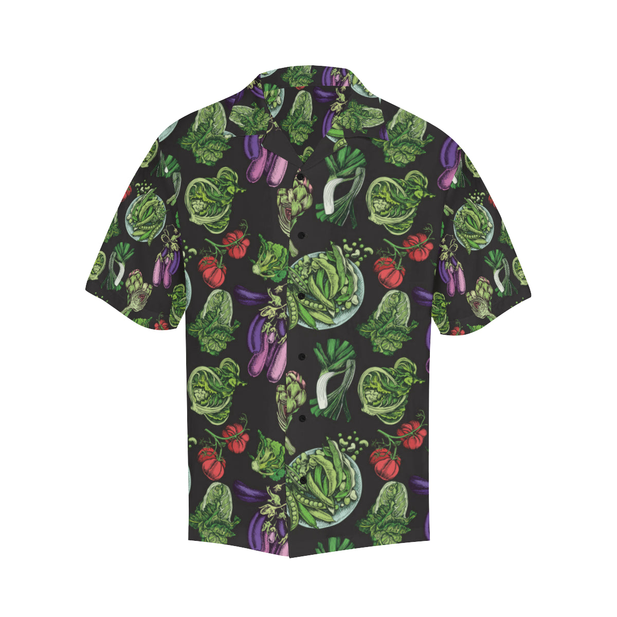 Lettuce Pattern Print Design 01 Men's Hawaiian Shirt