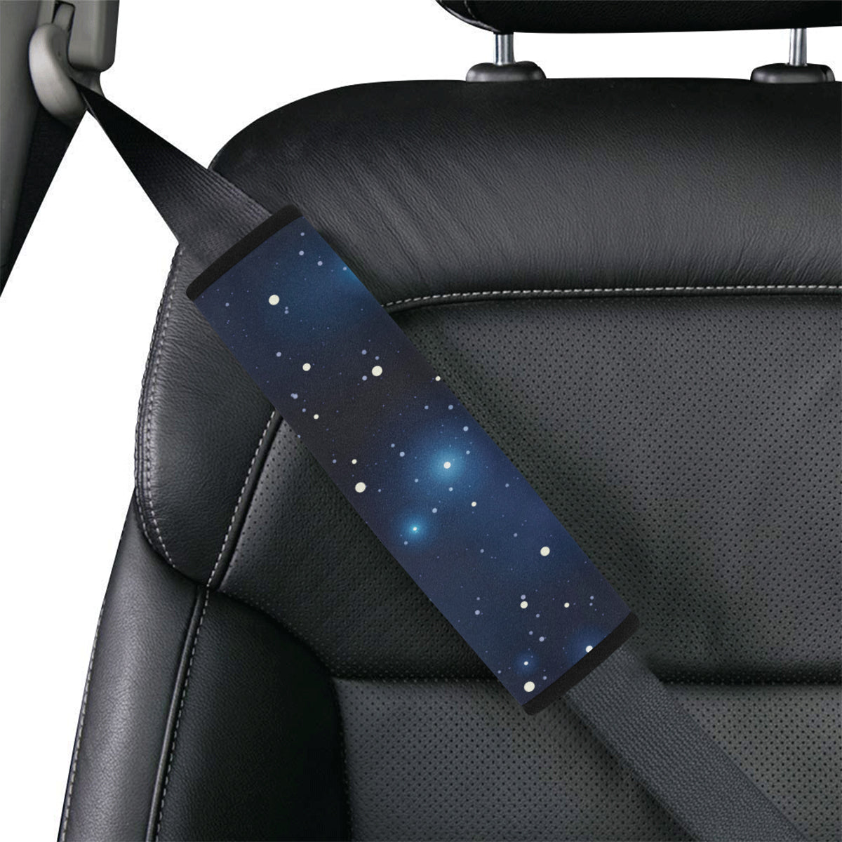 Night sky Pattern Print Design A02 Car Seat Belt Cover