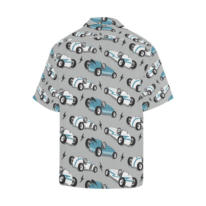 Racing Vintage Pattern Print Design A02 Men's Hawaiian Shirt