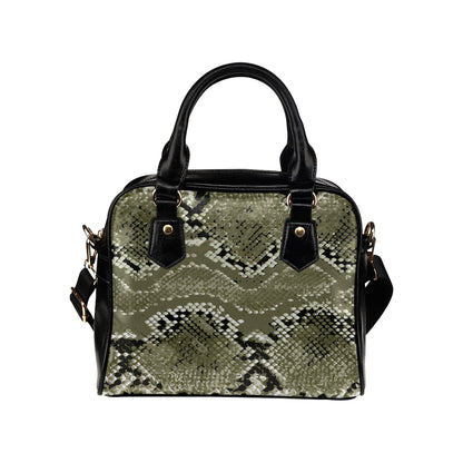 Python Pattern Print Design A04 Shoulder Handbag