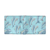 Dolphin Print Pattern Men's ID Card Wallet