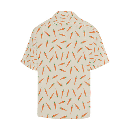 Carrot Pattern Print Design 07 Men's Hawaiian Shirt