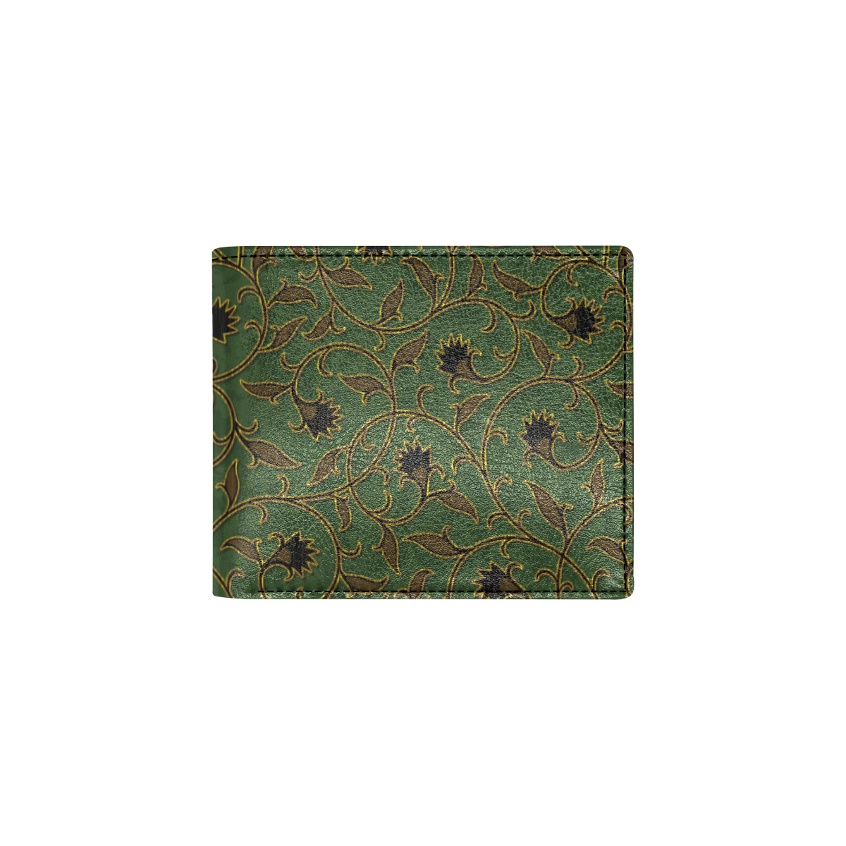 Brocade Pattern Print Design 02 Men's ID Card Wallet