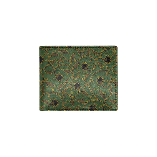 Brocade Pattern Print Design 02 Men's ID Card Wallet