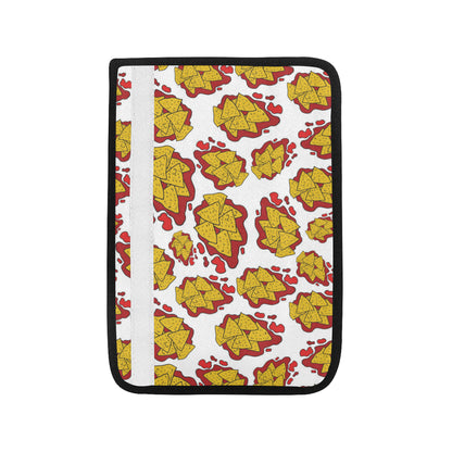 Nachos Pattern Print Design A03 Car Seat Belt Cover