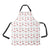 Bull Terriers Pattern Print Design 08 Apron with Pocket