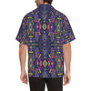 Aztec Pattern Print Design 07 Men's Hawaiian Shirt