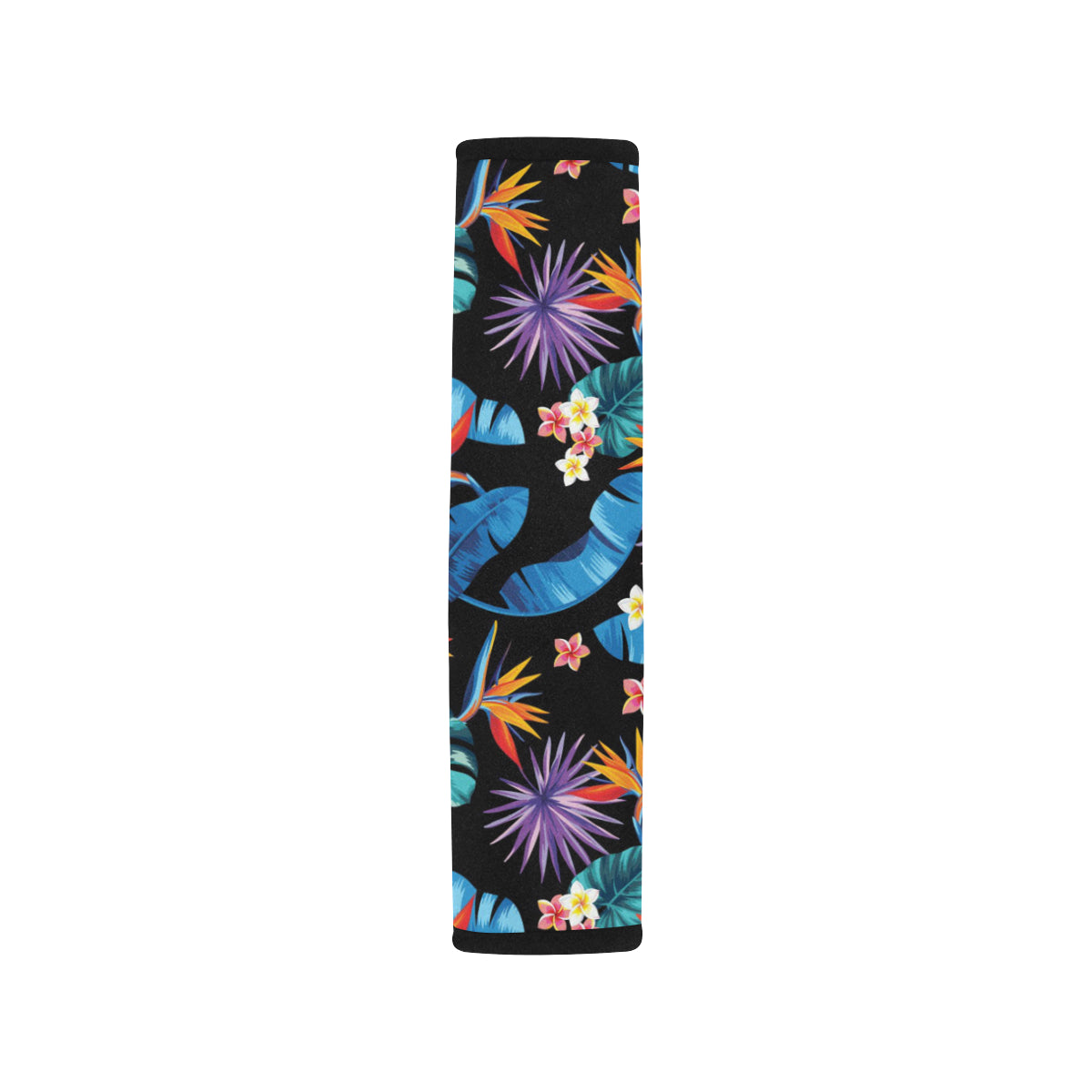 Tropical Flower Pattern Print Design TF018 Car Seat Belt Cover